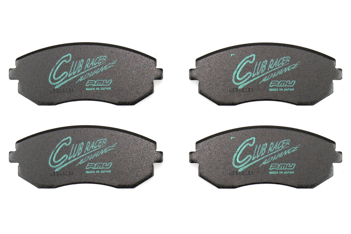 Project Mu Club Racer Advance Brake Pads Front - 2013-2016 Scion FR-S / 2013-2024 Subaru BRZ / 2017-2024 Toyota 86