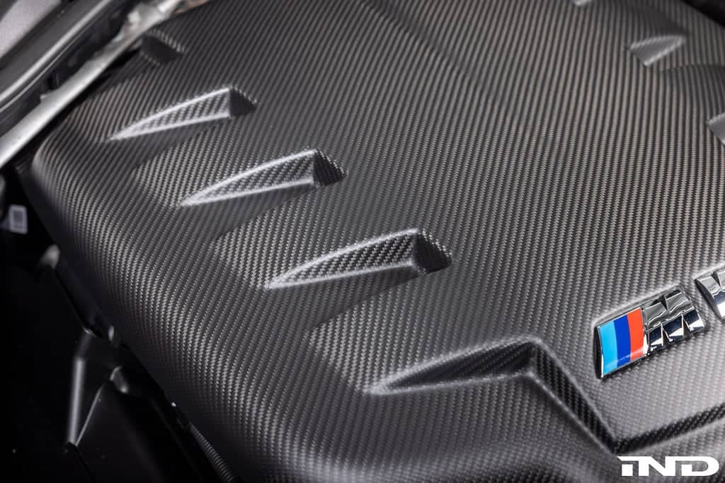 Eventuri BMW E9X M3 (S65) Black Carbon Inlet Plenum - Matte