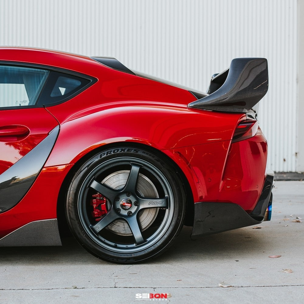Seibon TD-Style Carbon Fiber Spoiler - 2020+ Toyota A90 Supra