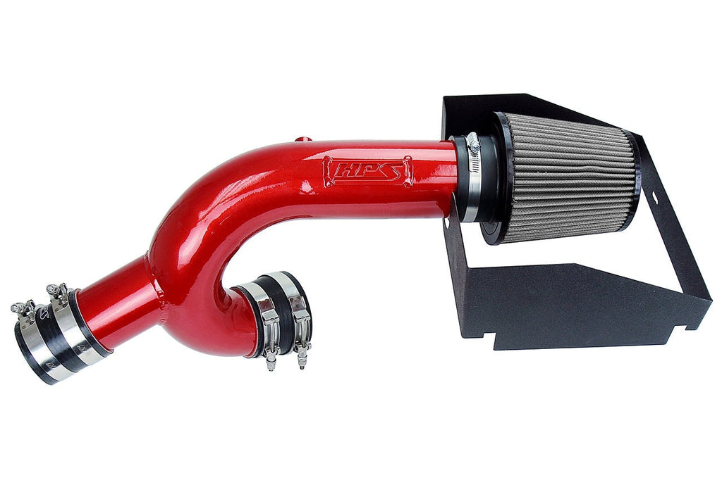 HPS Performance Air Intake Kit with Heat Shield, 2015-2016 Ford F150 3.5L V6 Ecoboost Turbo, 827-634