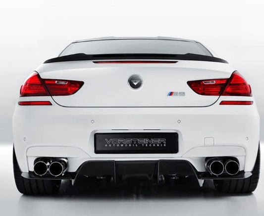 BMW F12 M6 VRS PROGRAM (2005 - 2018) VRS Aero Decklid Spoiler Carbon Fiber PP 1x1 Glossy