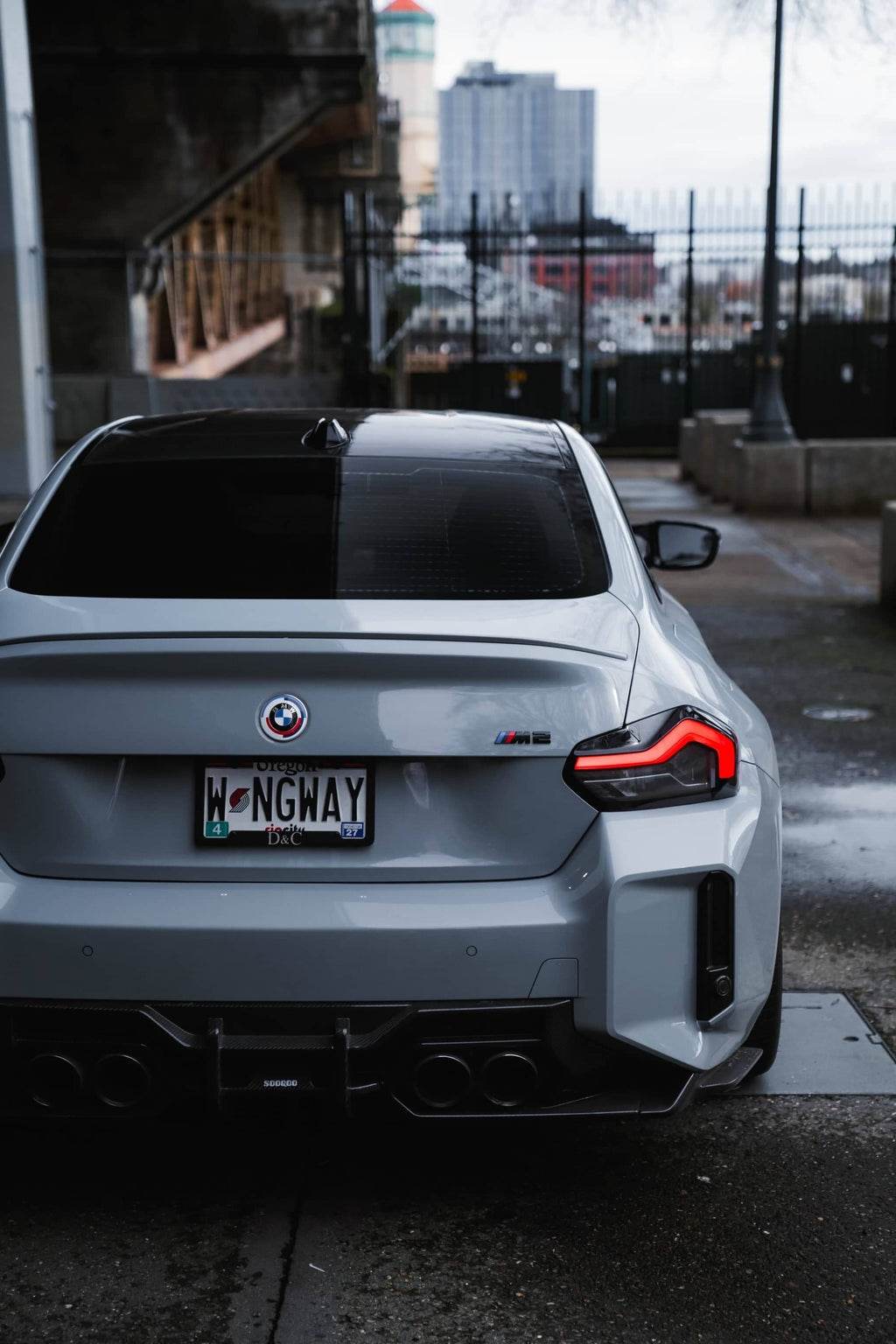G87 SQ Dry Carbon Fiber Diffuser