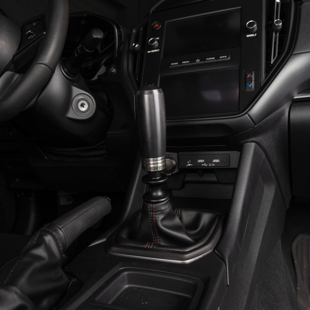 OVERTAKE ModKnob Weighted Delrin Shift Knob - Tall - Subaru Manual Transmission