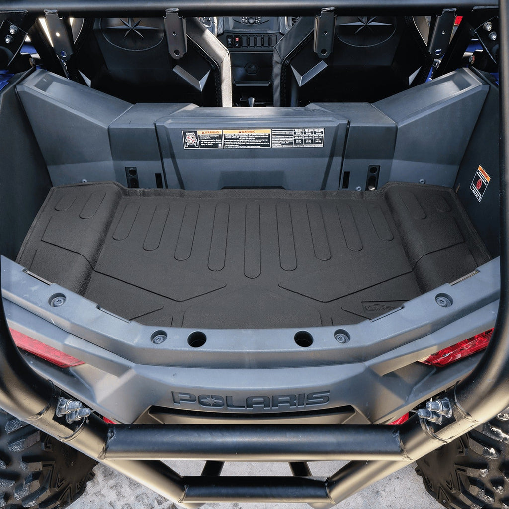 SMARTLINER Rugged Rubber Bed Mat Liner Compatible With 2020-2026 Polaris RZR Trail/Trail S
