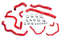 HPS Red Reinforced Silicone Radiator + Heater Hose Kit Coolant Mazda 06-07 Mazdaspeed 6 2.3L Turbo