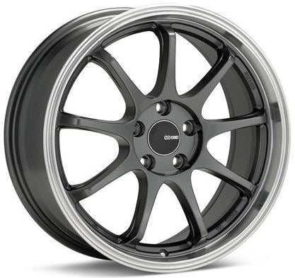 Enkei Tenjin Black 17x8 +35mm 5x100 (Single Wheel) - 2013-2024 Subaru BRZ / Scion FR-S / Toyota GR86 / 2014-2018 Subaru Forester