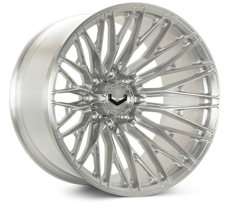 Vossen VFX-04 24x12 - 8x180 - ET44 - Ultra Deep - 124.3 - Brushed Gloss Clear Wheel
