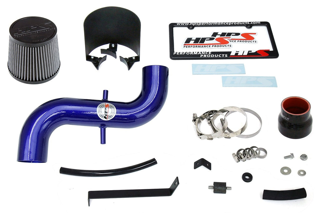 HPS Performance Shortram Air Intake Kit 1997-2001 Toyota Camry 2.2L, Includes Heat Shield, Blue