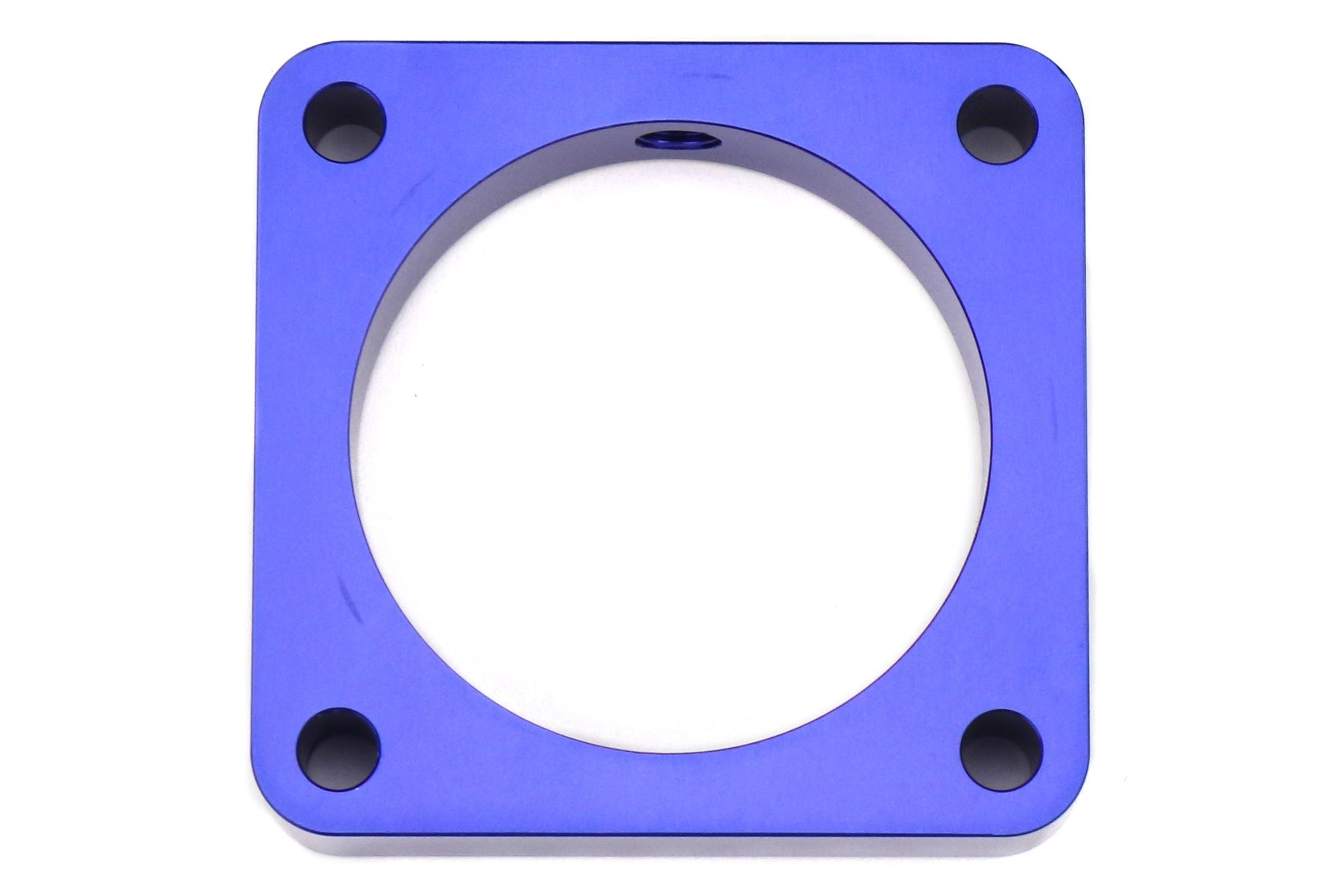Torque Solution 19mm Throttle Body Spacer Blue - 2013-2021 Scion FR-S / Subaru BRZ / Toyota 86