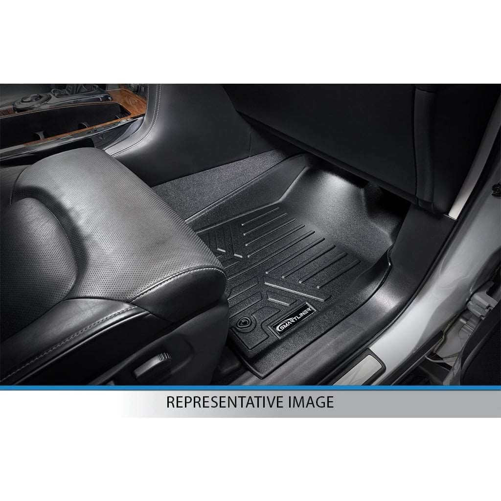 SMARTLINER Custom Fit Floor Liners For 2004-2008 Ford F-150 SuperCrew Cab / 2006-2008 Lincoln Mark LT Crew Cab