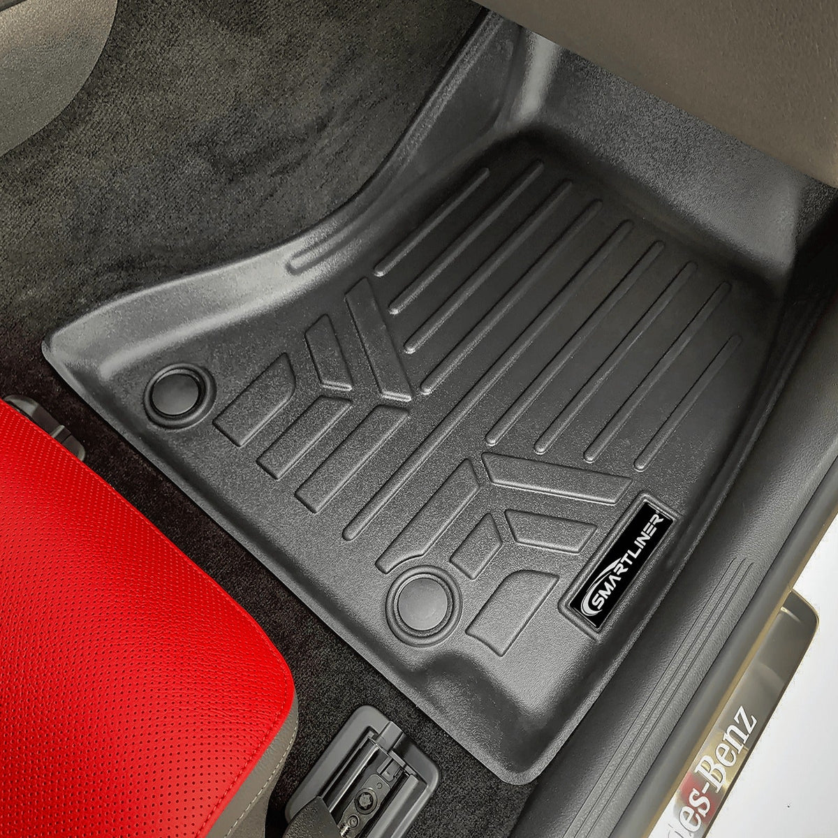 SMARTLINER Floor Liners for 2022-2026 Mercedes Benz C-Class (Sedan Models Only)
