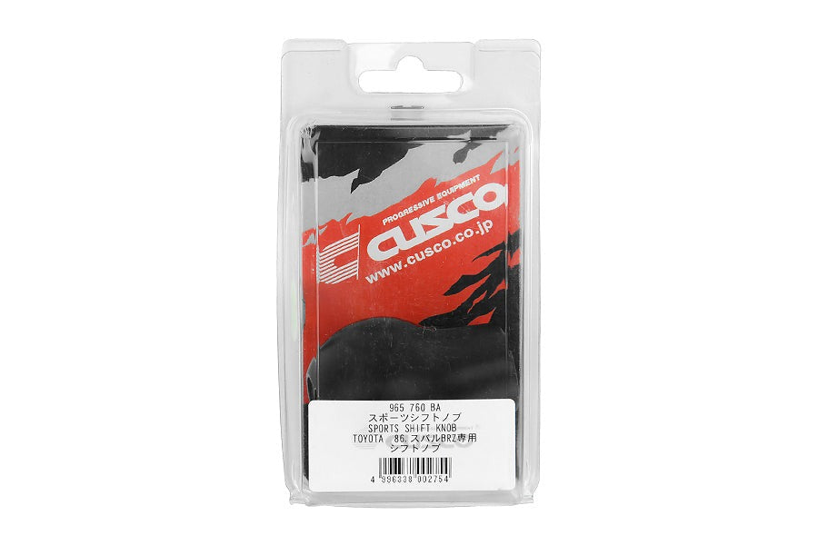 Cusco Sports Shift Knob - 2013-2016 Scion FR-S / 2013-2020 Subaru BRZ / 2017-2019 Toyota 86