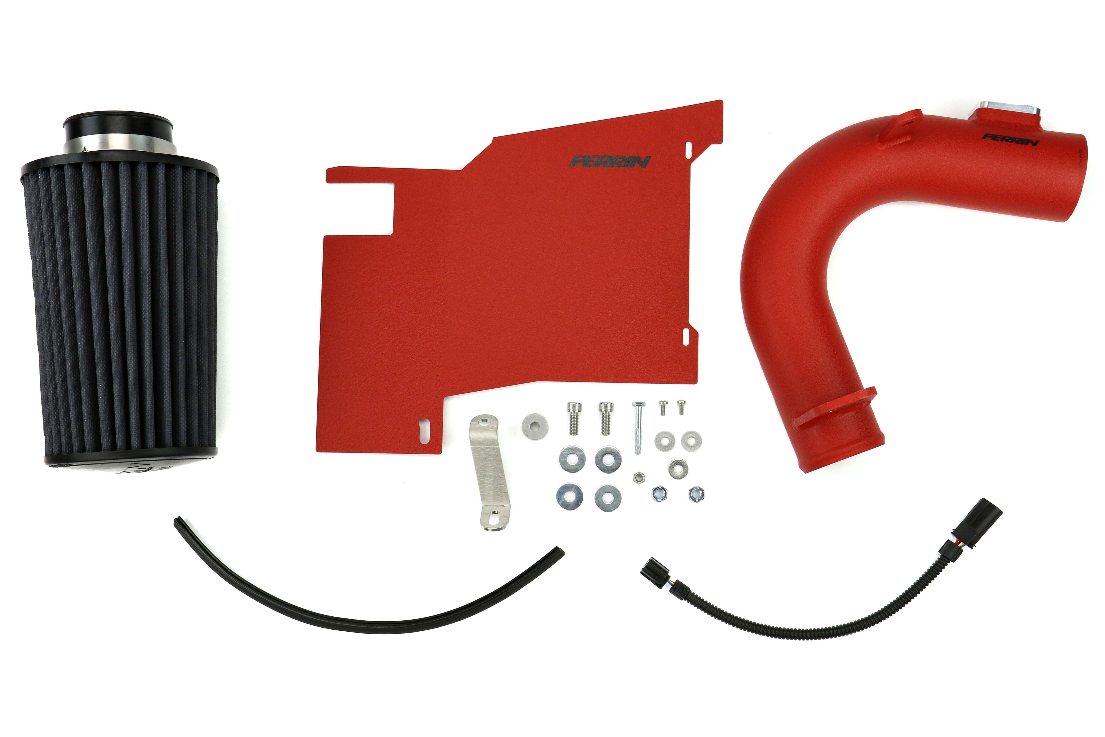 PERRIN Performance Cold Air Intake System (Red) - 2015-2021 Subaru WRX