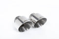 Milltek Porsche Rear Silencer Bypass with Polished Trims