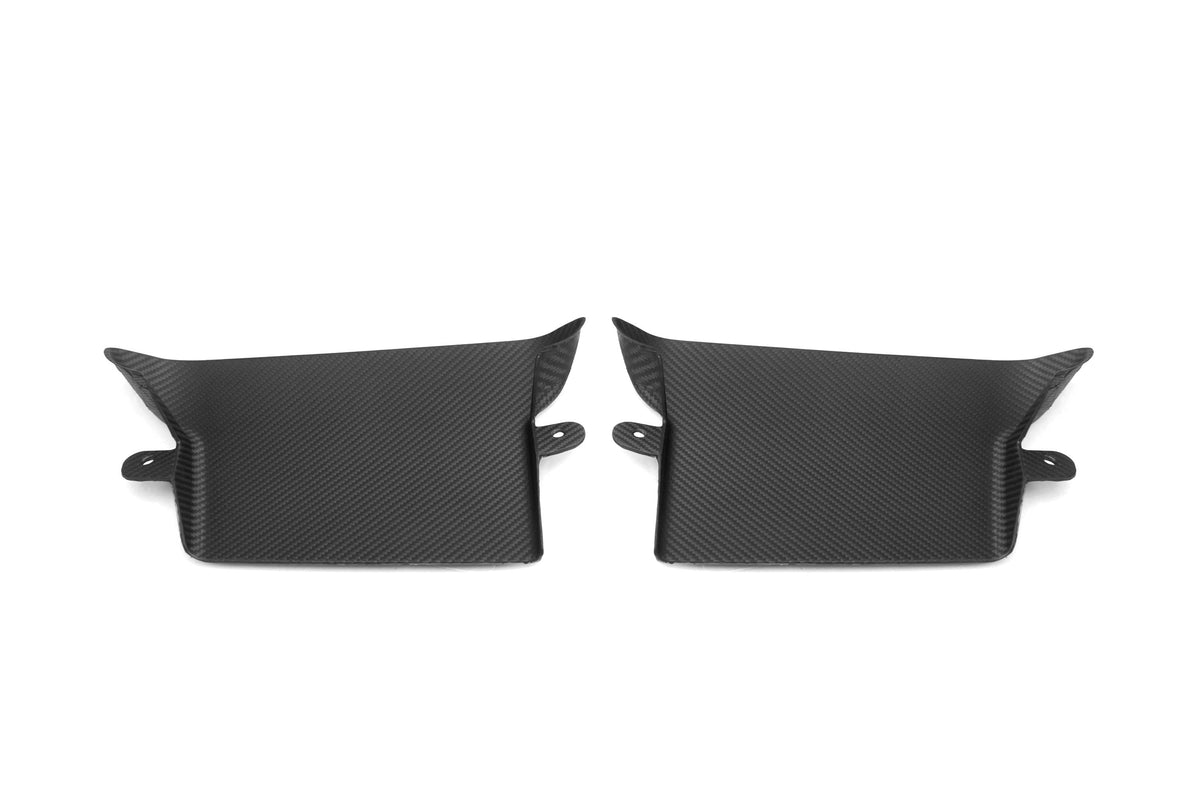 G90 M5 SQ Style Dry Carbon Fiber Vented Hood Inlet and Trim