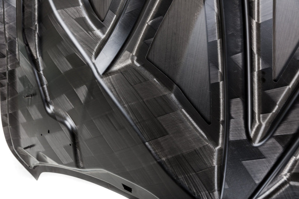 Krass Tecknik V2 GTS Hood Wide Panel Carbon Fiber