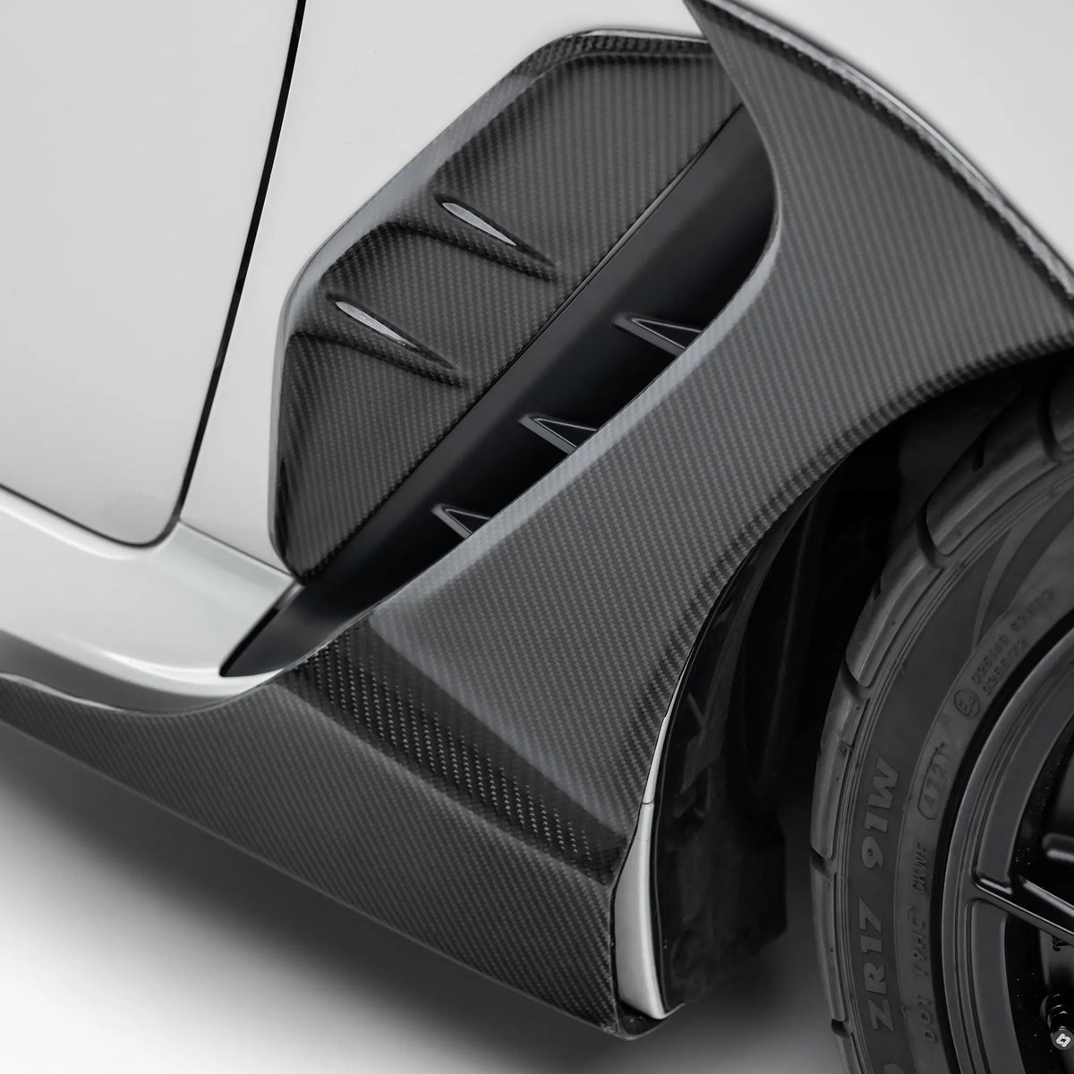 Compressive Tuning Black Series 2-Piece Carbon Fiber Fender Expansion Kit - 2022-2026 Subaru BRZ