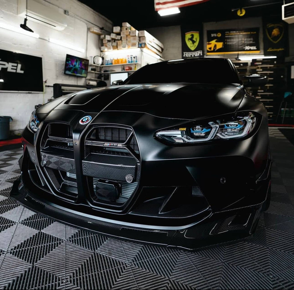 G8X Dry Carbon Fiber V Style Front Lip