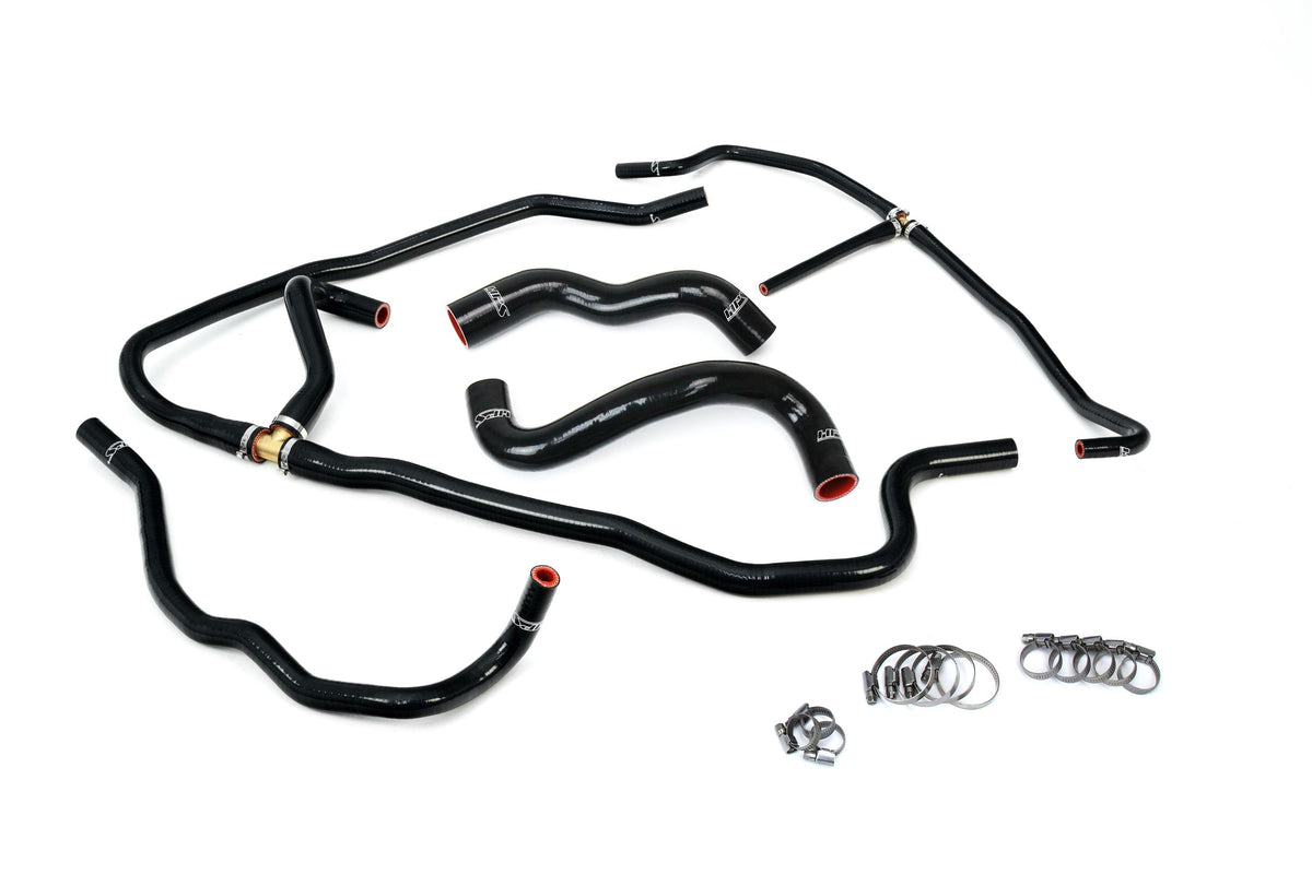 HPS Reinforced Black Silicone Radiator + Heater Hose Kit Coolant Chevy 09-13 Corvette 6.2L V8