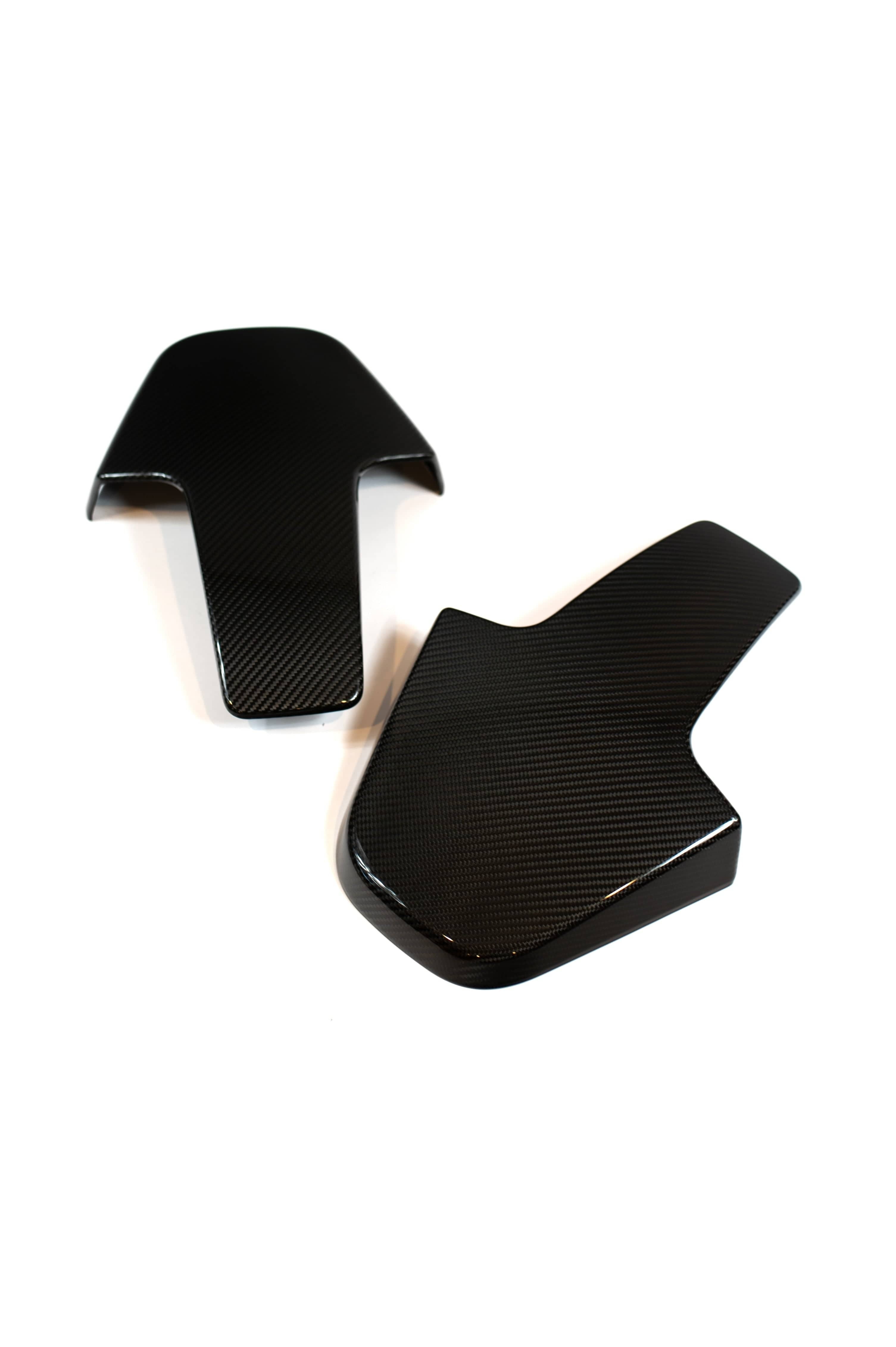 G8X Dry Carbon Fiber Head Rest Covers