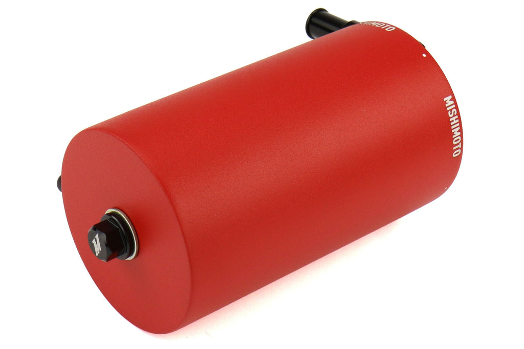 Mishimoto Oil Catch Can (Large) - Red - Universal