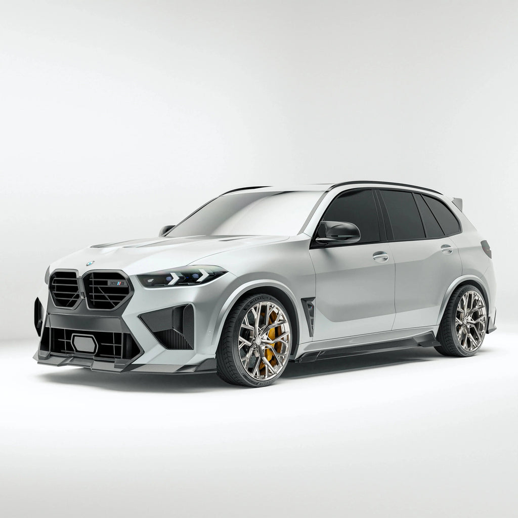 Revozport Carbon Fiber Front Lip Diffuser for BMW X5M F95 LCI (2023+)