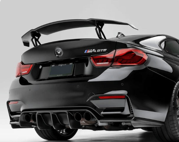 Vorsteiner BMW F8X M3/M4 VRS/EVO PROGRAM (2014 - 2018) VRS GTS-V Aero Rear Diffuser Carbon Fiber PP 1x1 Glossy
