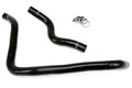 HPS Reinforced Black Silicone Radiator Hose Kit Coolant Honda 98-02 Accord 2.3L 4Cyl