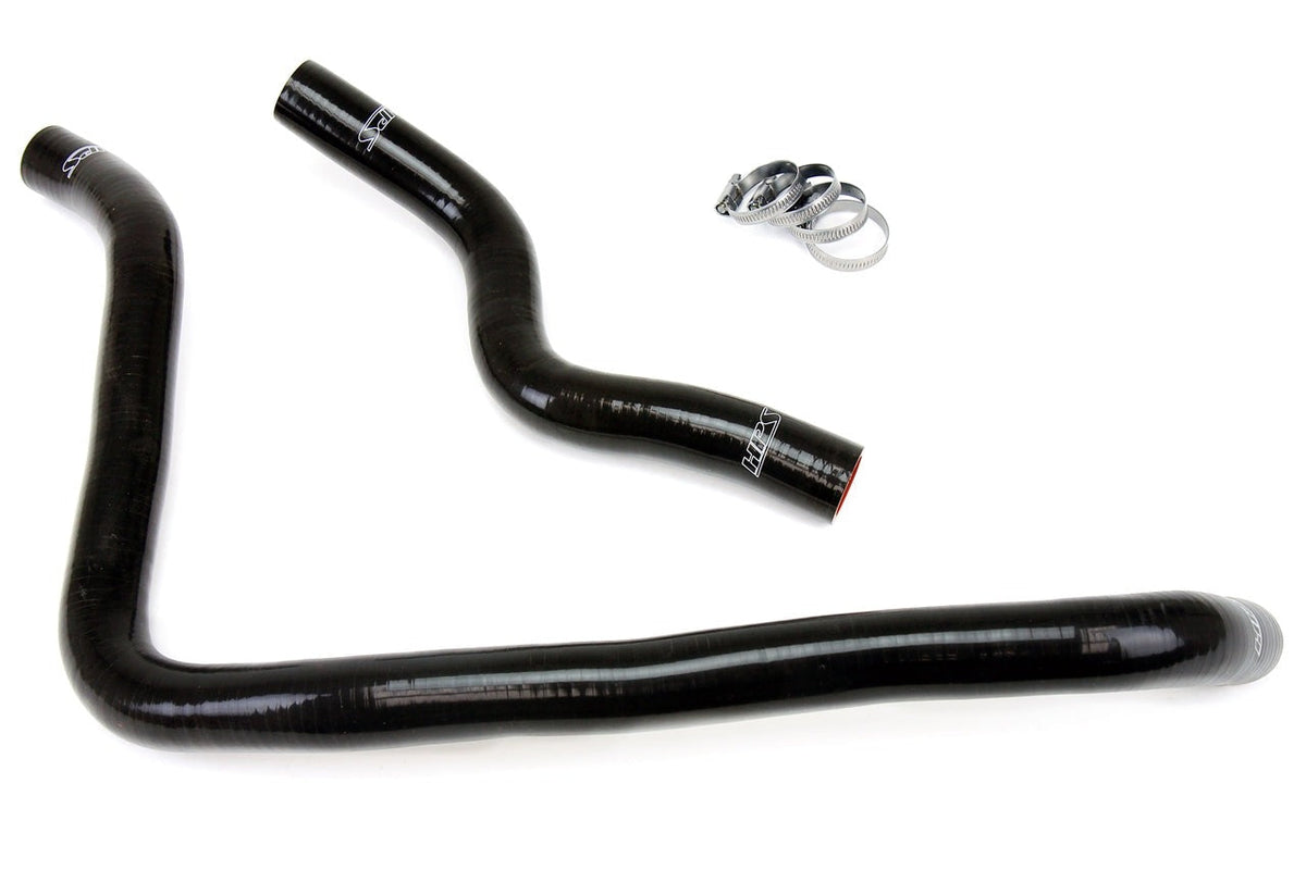 HPS Reinforced Black Silicone Radiator Hose Kit Coolant Honda 98-02 Accord 2.3L 4Cyl