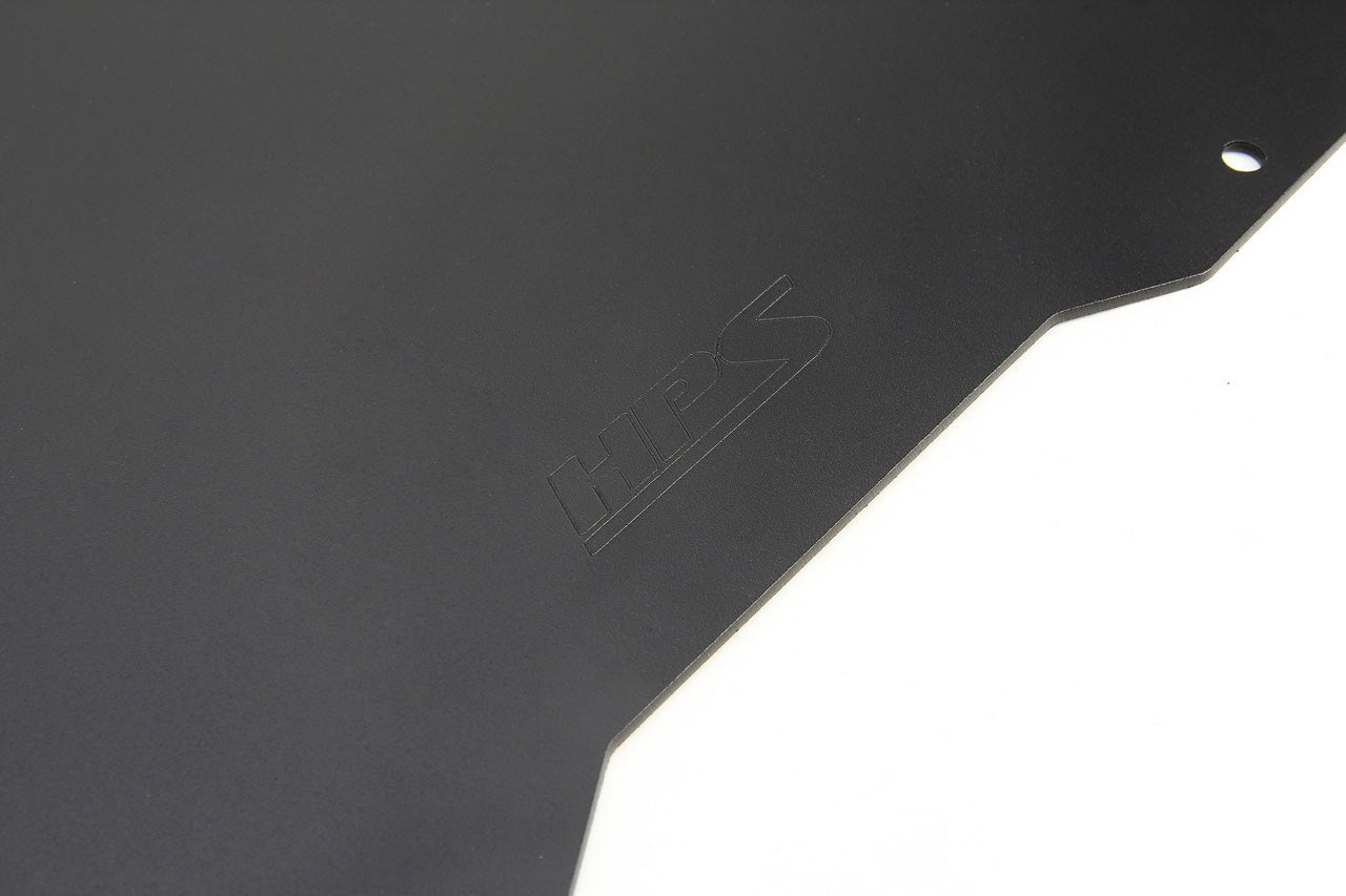 HPS Aluminum Front Skid Plate Undertray Protection Shield 2017-2023 Tesla Model 3, Black, SP-101