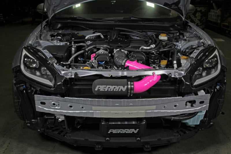 PERRIN Cold Air Intake - Hyper Pink - 2022-2026 Subaru BRZ / Toyota GR86