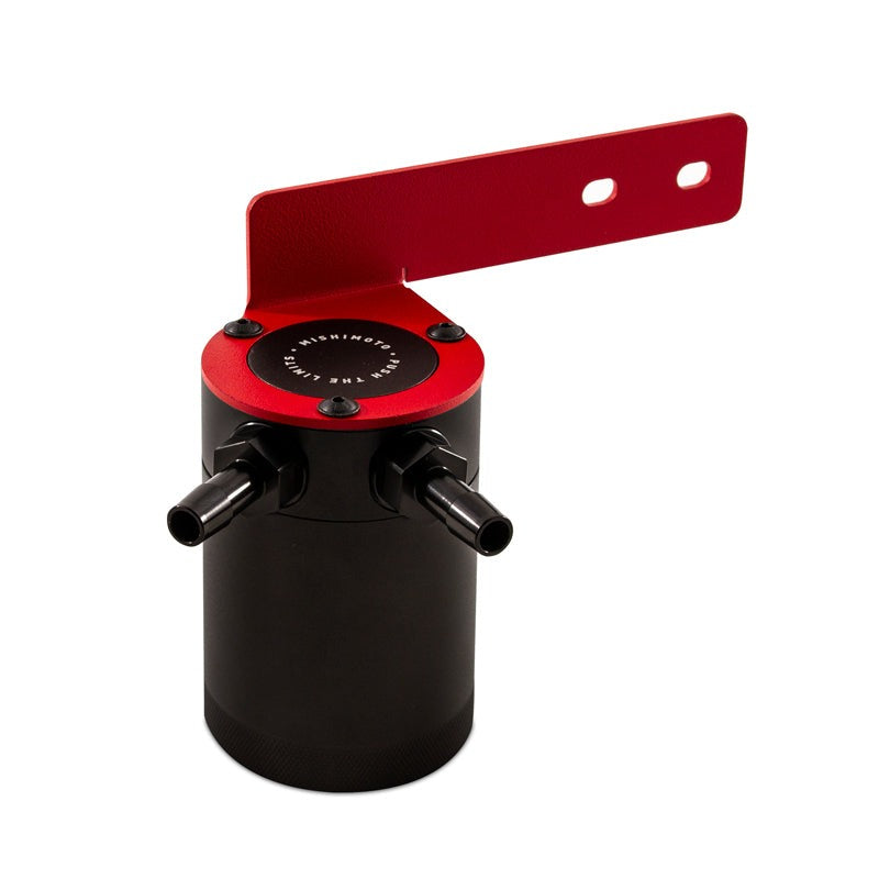 Mishimoto Baffled Oil Catch Can Kit - Red - 2017-2026 Honda Civic Type-R