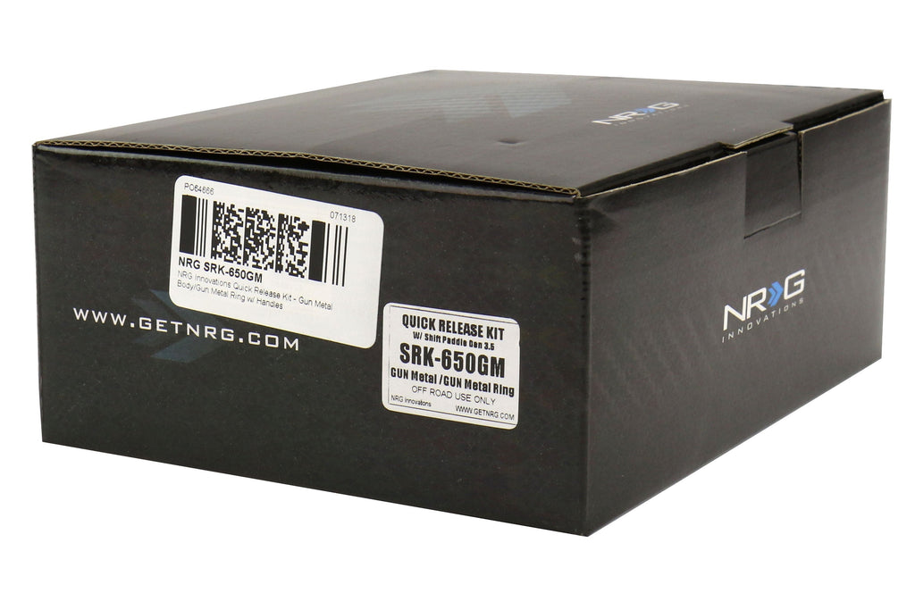 NRG Quick Release 3.0 Gun Metal - Universal