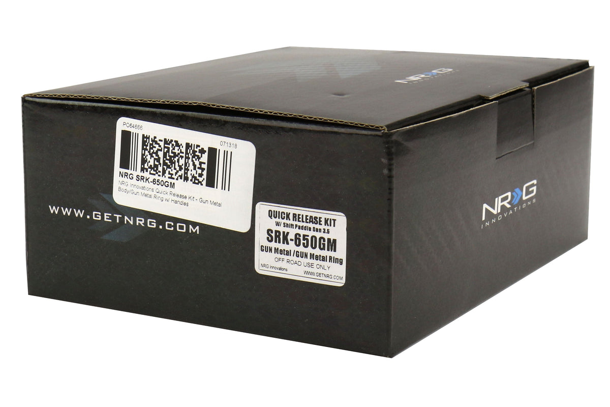 NRG Quick Release 3.0 Gun Metal - Universal