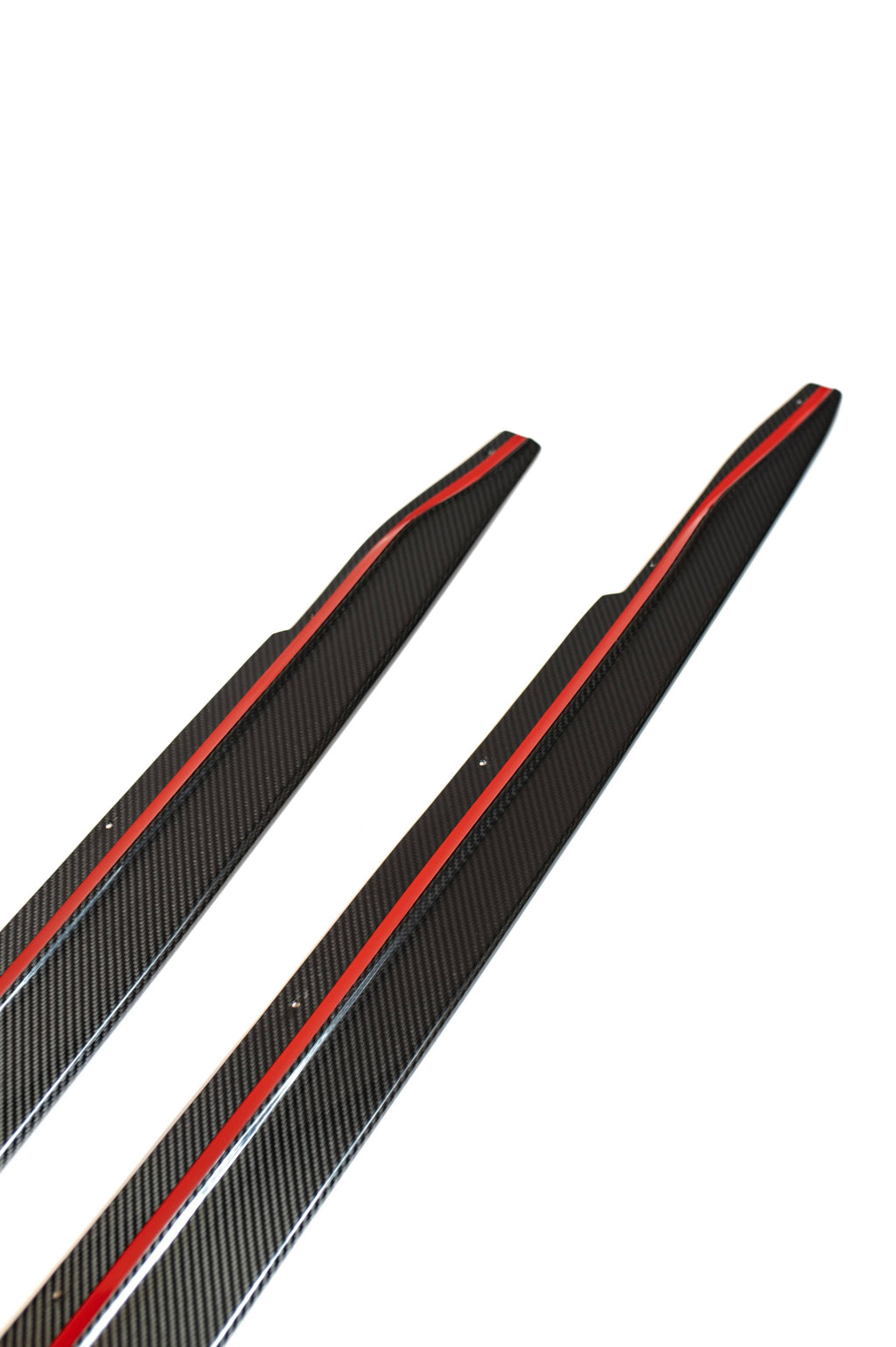G8X Dry Carbon Fiber Side Skirt Extensions