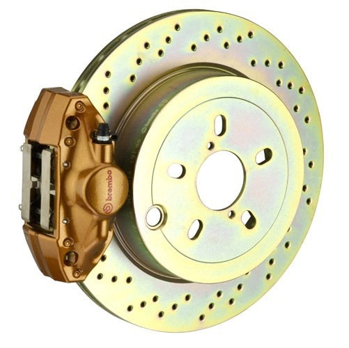 Brembo Rear 2 Piston Slotted or Drilled Brake Kit - 2015-2017 Subaru WRX