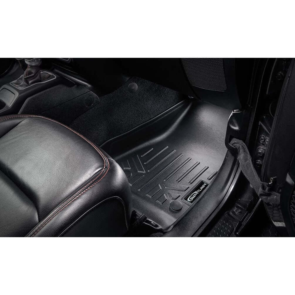 SMARTLINER Floor Liners for 2021-2026 Jeep Wrangler 4xe (Without Trail-Rail system)