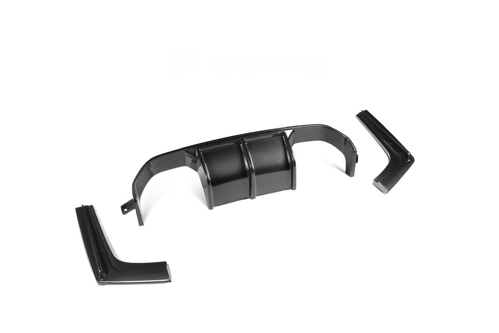 F8X Dry Carbon Fiber NW Style Diffuser