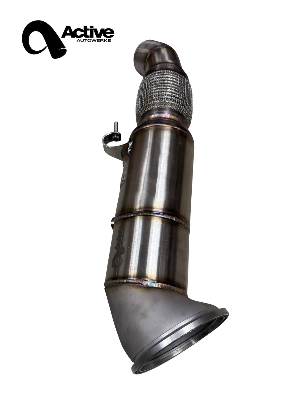 Active Autowerke BMW B58N Gen 3 GESI Catted Downpipe – 2025+ X3 M50 / X5 40i / X7 40i / 540i
