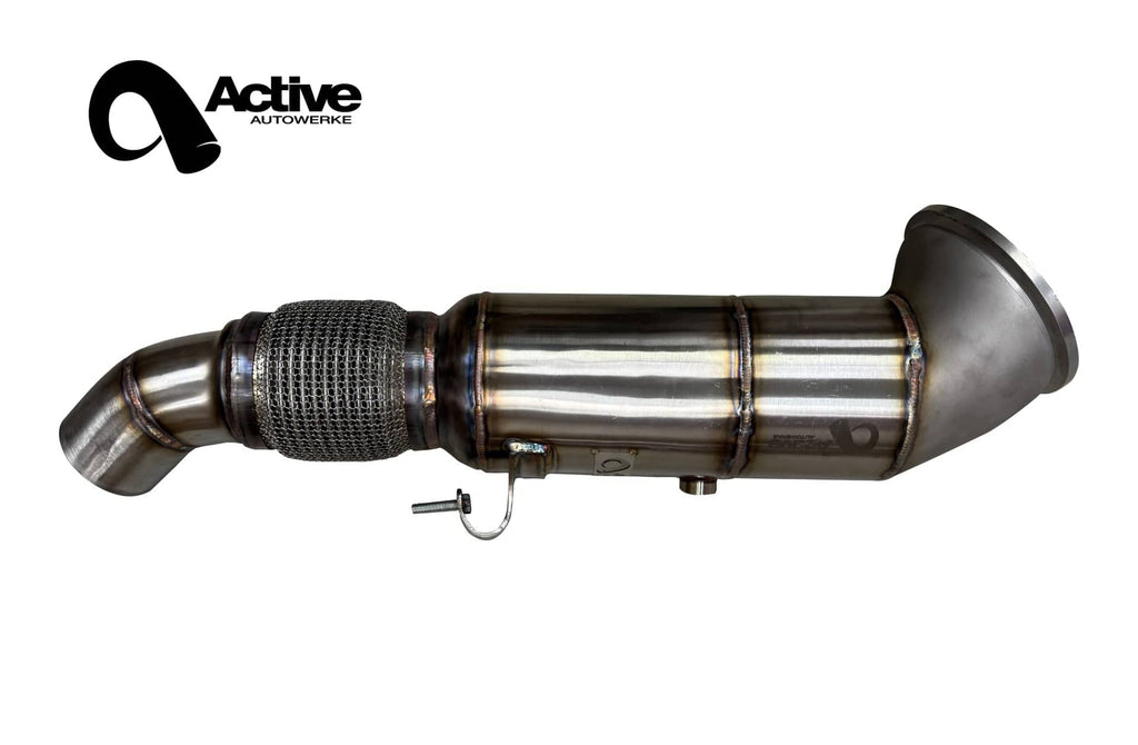 Active Autowerke BMW B58N Gen 3 GESI Catted Downpipe – 2025+ X3 M50 / X5 40i / X7 40i / 540i