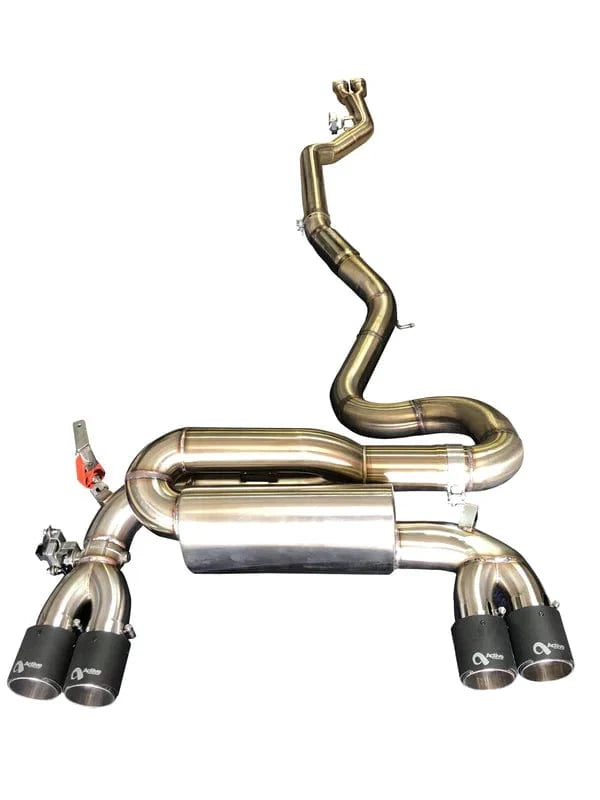 Active Autowerke BMW F87 M2 Competition Signature Exhaust System includes Active F-brace