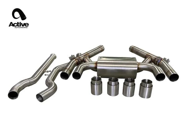 Active Autowerke BMW F87 M2C Valved Rear Axle-back Exhaust