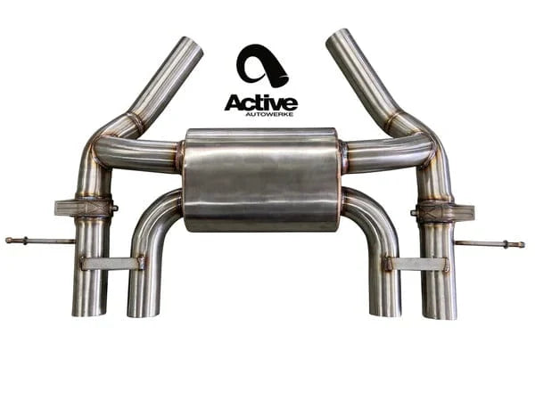Active Autowerke BMW G87 M2 Valved Rear Axle-back Exhaust