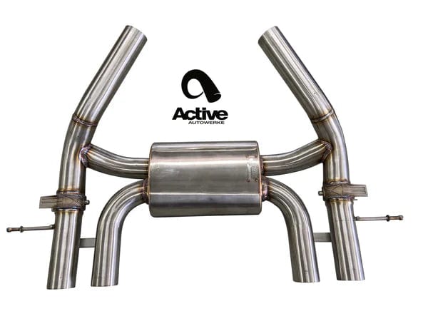 Active Autowerke BMW G87 M2 Valved Rear Axle-back Exhaust