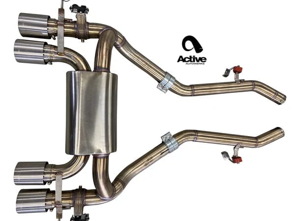 Active Autowerke BMW G87 M2 Valved Rear Axle-back Exhaust