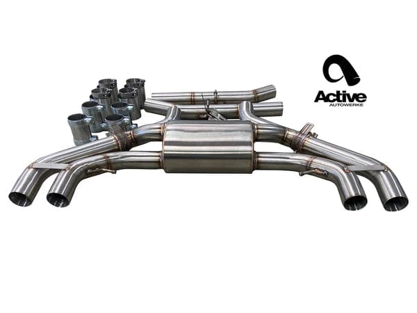 Active Autowerke BMW X3M and X4M Valved Rear Axle-back Exhaust