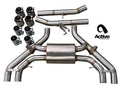 Active Autowerke BMW X3M and X4M Valved Rear Axle-back Exhaust