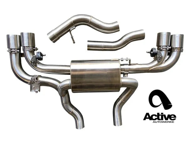 Active Autowerke G4X BMW M240i Valved Rear Axle-back Exhaust