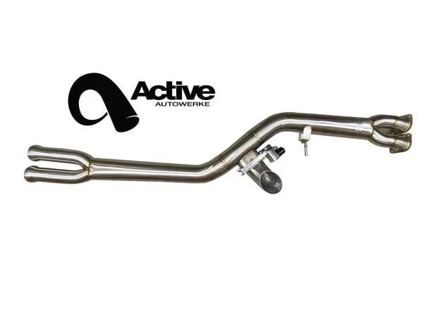 F8X BMW M3 & M4 Mid Pipe includes Active F-brace and $90 Fixed Price Shipping in Lower 48 States