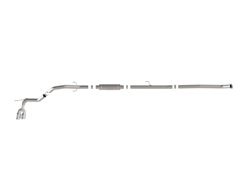 aFe 15-26 Toyota Hilux L4-2.4/2.8L (td) Vulcan Series 3in SS Rear-Side Exit Exhaust w/ Polished Tip
